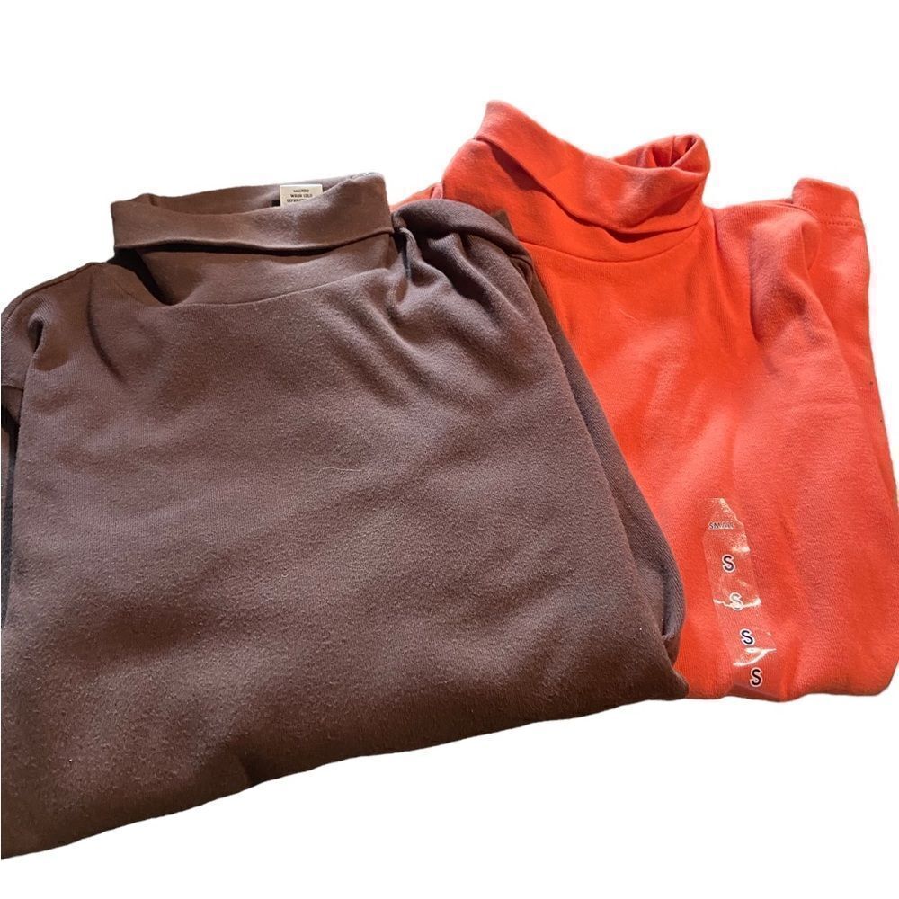 Kim Rogers turtle necks size small one new with tags the other great condition